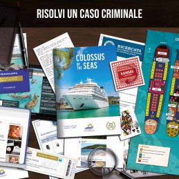 PROFILER SPARIZIONE AI CARAIBI - GIOCO DA TAVOLO ITALIANO MS EDIZIONI