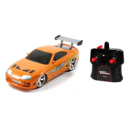 FAST AND FURIOUS BRIAN TOYOTA SUPRA RC MODEL 1/16 RADIO CONTROLLED