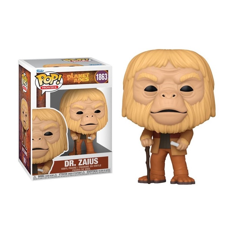 FUNKO POP! IL PIANETA DELLE SCIMMIE DR. ZAIUS BOBBLE HEAD FIGURE FUNKO