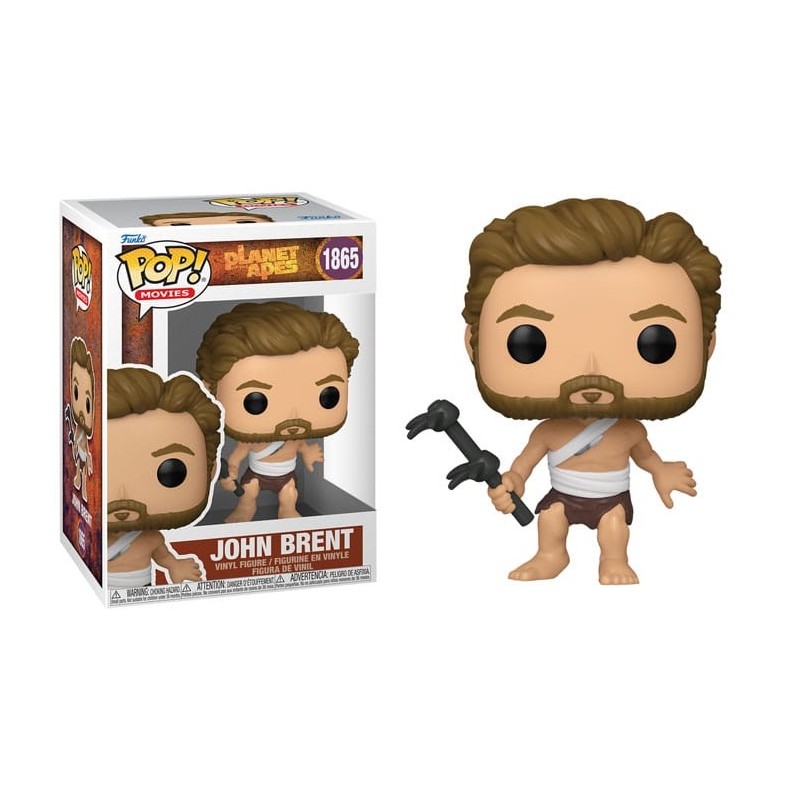 FUNKO POP! IL PIANETA DELLE SCIMMIE JOHN BRENT BOBBLE HEAD FIGURE FUNKO