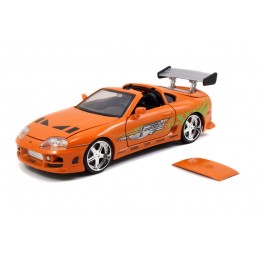 JADA TOYS FAST AND FURIOUS DIE CAST METAL BRIAN 1995 TOYOTA SUPRA 1/24 MODEL