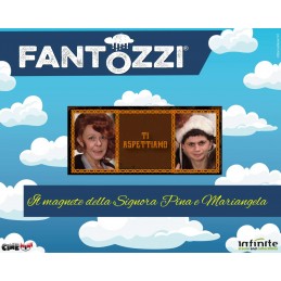 FANTOZZI TI ASPETTIAMO MAGNETE PINA E MARIANGELA INFINITE STATUE