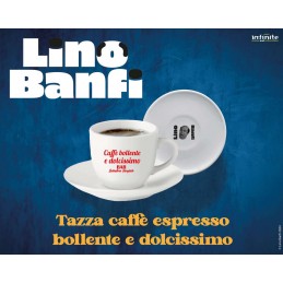 INFINITE STATUE LINO BANFI SET 3 TAZZE ESPRESSO MUG