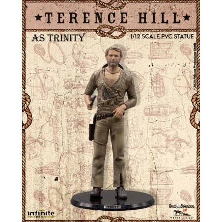 TERENCE HILL AS TRINITA' 1/12 SCALE STATUA PVC FIGURE