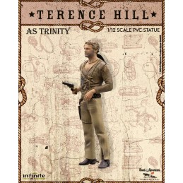 TERENCE HILL AS TRINITA' 1/12 SCALE STATUA PVC FIGURE INFINITE STATUE