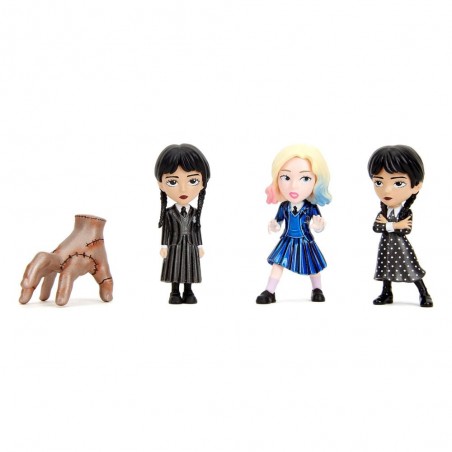 WEDNESDAY NANO METALFIGS 4-PACK WAVE 1 MINI FIGURES