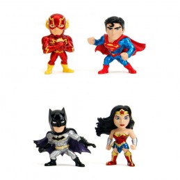 JADA TOYS DC COMICS NANO METALFIGS 4-PACK WAVE 1 MINI FIGURES