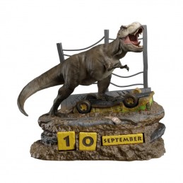 JURASSIC PARK CALENDARIO PERPETUO T-REX FIGURE DIORAMA GRUPO ERIK