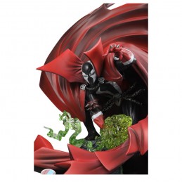 MC FARLANE SPAWN BLACK WHITE AND RED ALL OVER 1/10 STATUE FIGURE