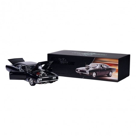 FAST AND FURIOUS DIE CAST METAL 1970 DODGE CHARGER 1/18 MODEL