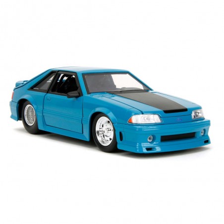 FAST AND FURIOUS DIE CAST METAL 1989 FORD MUSTANG GT 1/24 MODEL