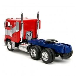 JADA TOYS TRANSFORMERS RISE OF THE BEASTS OPTIMUS PRIME DIE CAST 1/24 MODEL CAR