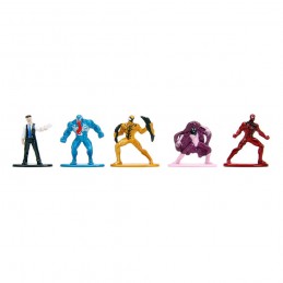 MARVEL SPIDER-MAN WAVE 9 NANO METALFIG 18X METAL DIECAST MINI FIGURE SET JADA TOYS