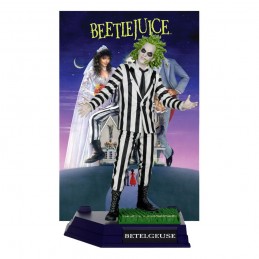 MC FARLANE BEETLEJUICE MOVIE MANIACS BEETLEJUICE ACTION FIGURE