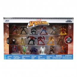 MARVEL SPIDER-MAN WAVE 8 NANO METALFIG 18X METAL DIECAST MINI FIGURE SET JADA TOYS