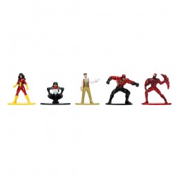 MARVEL SPIDER-MAN WAVE 8 NANO METALFIG 18X METAL DIECAST MINI FIGURE SET JADA TOYS