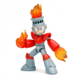 MEGAMAN FIRE MAN ACTION FIGURE JADA TOYS