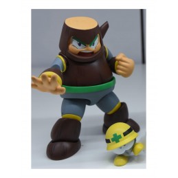 MEGAMAN WOOD MAN ACTION FIGURE JADA TOYS