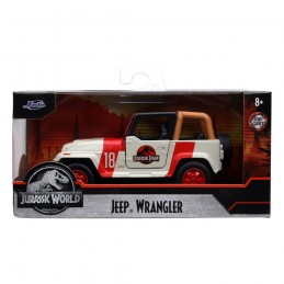 JADA TOYS JURASSIC WORLD DIE CAST METAL JEEP WRANGLER 1/32 MODEL