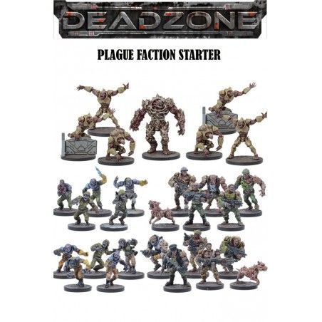 DEADZONE PLAGUE FACTION STARTER MINIATURE GIOCO DA TAVOLO