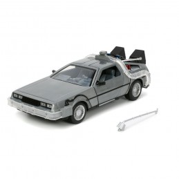 JADA TOYS BACK TO THE FUTURE DELOREAN DIE CAST 1/24 MODEL