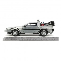 JADA TOYS BACK TO THE FUTURE DELOREAN DIE CAST 1/24 MODEL