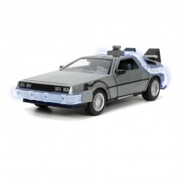 JADA TOYS BACK TO THE FUTURE DELOREAN DIE CAST 1/24 MODEL