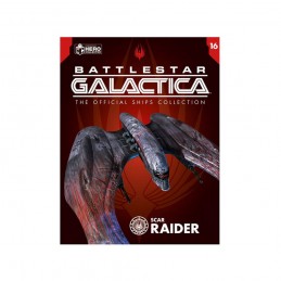 EAGLEMOSS BATTLESTAR GALACTICA BLOOD AND CHROME SCAR RAIDER REPLICA MODEL FIGURE 23CM