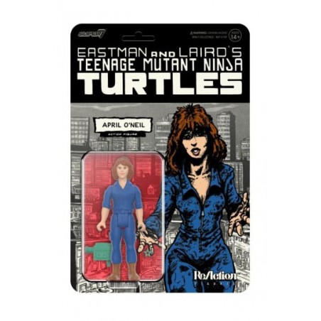 TEENAGE MUTANT NINJA TURTLES APRIL O'NEIL COMICS VER. REACTION ACTION FIGURE