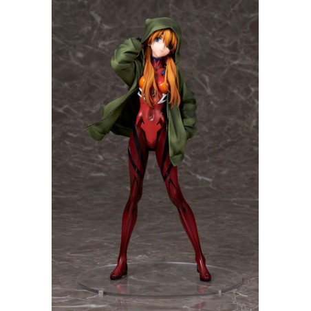 SHIN EVANGELION MOVIE SHIKINAMI ASUKA LANGLEY HOODIE VERSION 1/7 STATUE FIGURE