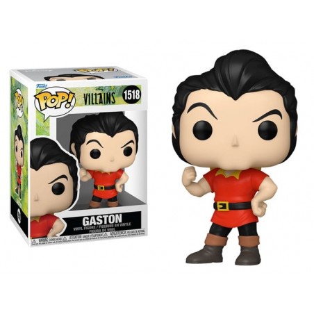 FUNKO POP! DISNEY VILLAINS GASTON BOBBLE HEAD FIGURE