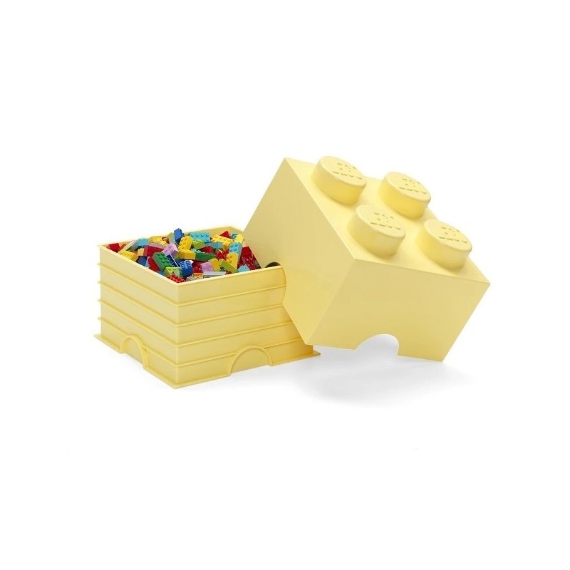 ROOM COPENHAGEN LEGO BRICK 4 KNOB YELLOW STORAGE