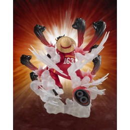 BANDAI ONE PIECE MONKEY D. LUFFY GUM-GUM HAWK GATLING EXTRA BATTLE FIGUARTS ZERO DIORAMA STATUE