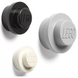 LEGO WALL HANGER SET APPENDIABITI GRIGIO NERO BIANCO ROOM COPENHAGEN