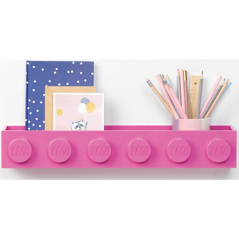 ROOM COPENHAGEN LEGO BOOK RACK PINK