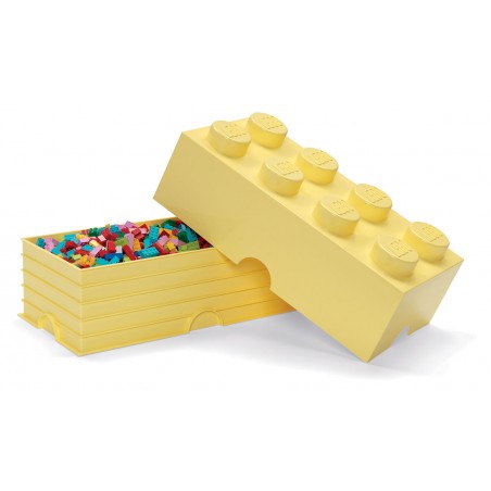 LEGO BRICK 8 CONTENITORE GIALLO