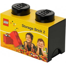 LEGO BRICK 2 CONTENITORE NERO ROOM COPENHAGEN