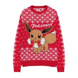 MAGLIONE POKEMON NATALE EEVEE TAGLIA L DIFUZED