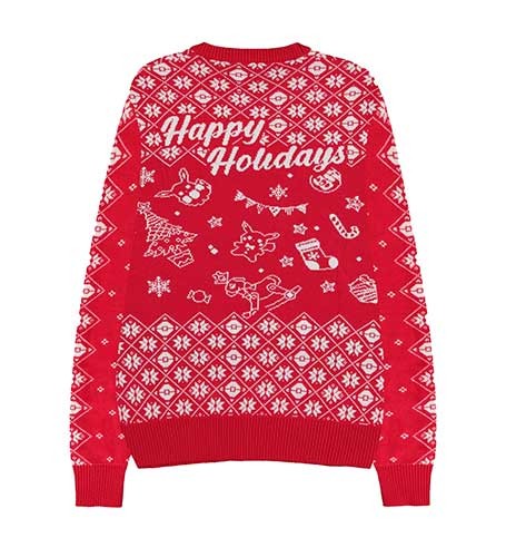 DIFUZED MAGLIONE POKEMON NATALE EEVEE TAGLIA L