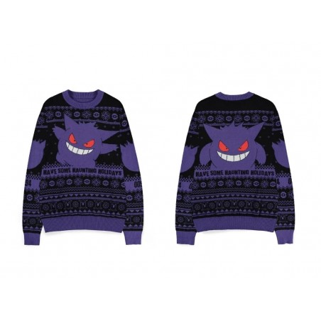 MAGLIONE POKEMON NATALE GENGAR TAGLIA L