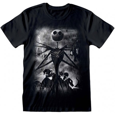 T-SHIRT  THE NIGHTMARE BEFORE CHRISTMAS STORMY L SIZE