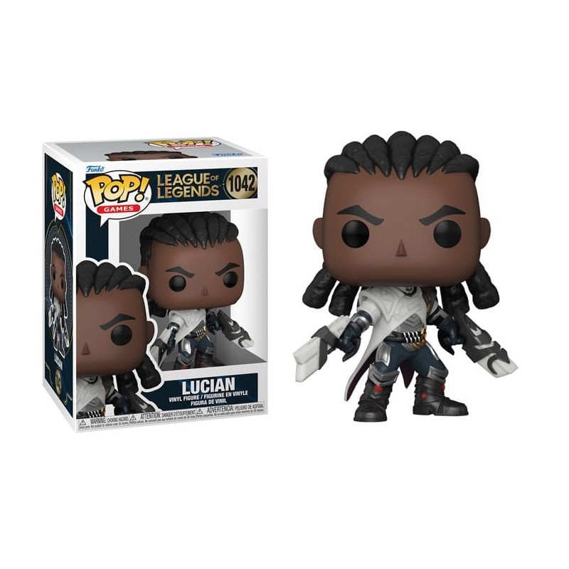 FUNKO FUNKO POP! GAMES LEAGUE OF LEGENDS LUCIAN BOBBLE HEAD