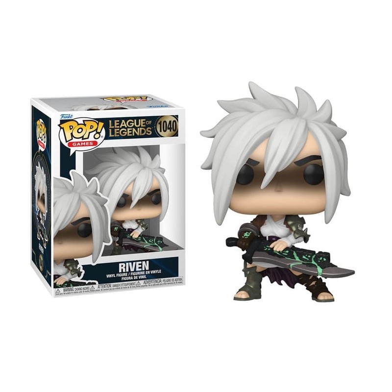 FUNKO FUNKO POP! GAMES LEAGUE OF LEGENDS RIVEN BOBBLE HEAD