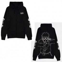 DIFUZED ZIP HOODIE NARUTO SHIPPUDEN NARUTO L SIZE