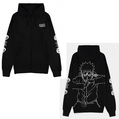 ZIP HOODIE NARUTO SHIPPUDEN NARUTO L SIZE