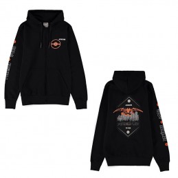 DIFUZED ZIP HOODIE POKEMON CHARIZARD FIRED UP L SIZE