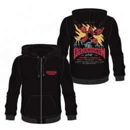 DIFUZED ZIP HOODIE STRANGER THINGS DEMOGORGON L SIZE