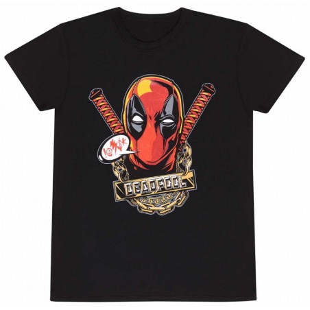 T-SHIRT MARVEL DEADPOOL GANGSTA L SIZE