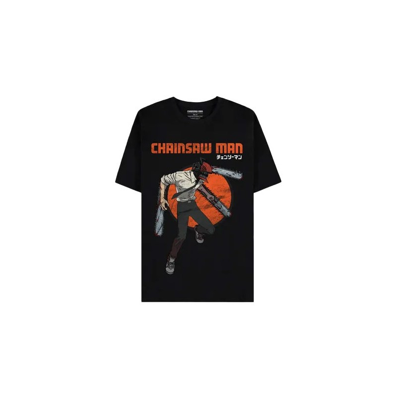 DIFUZED T-SHIRT CHAINSAW MAN ATTACK MODE L SIZE