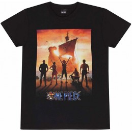 HEROES INC T-SHIRT ONE PIECE NETFLIX GOING MERRY CREW L SIZE